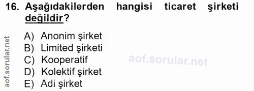 Soru 16
