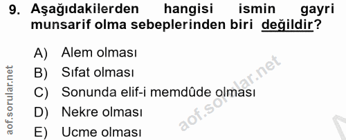 Soru 9
