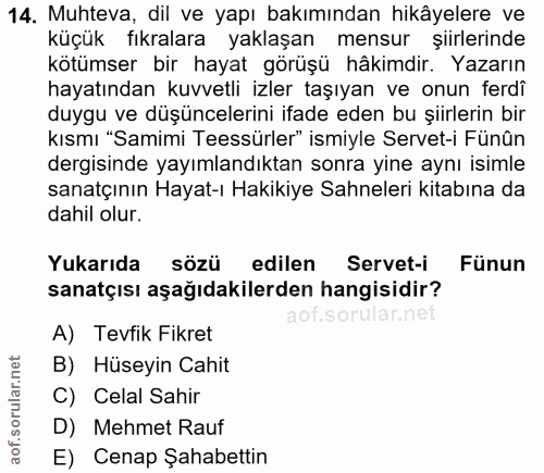 Soru 14