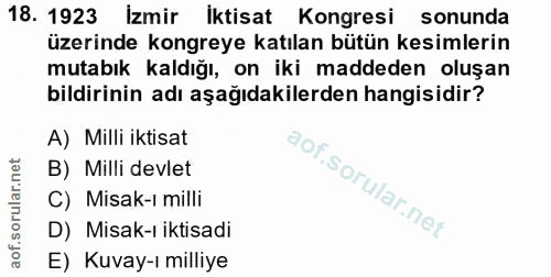 Soru 18