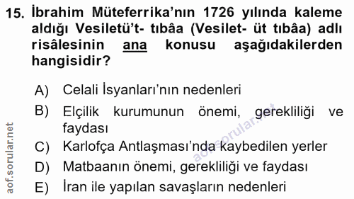 Soru 15