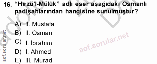 Soru 16