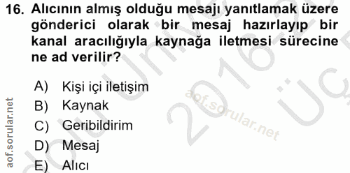 Soru 16