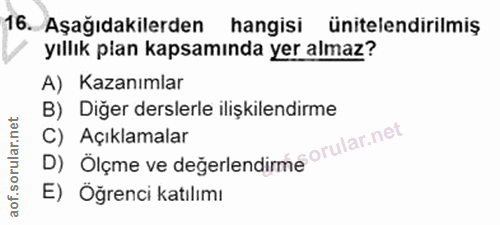Soru 16