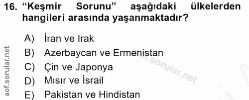 Soru 16