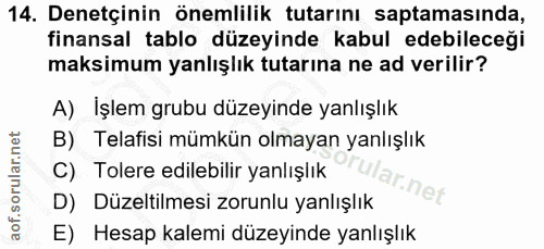 Soru 14