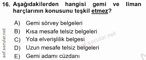 Soru 16