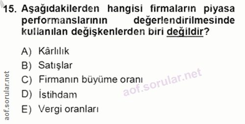 Soru 15