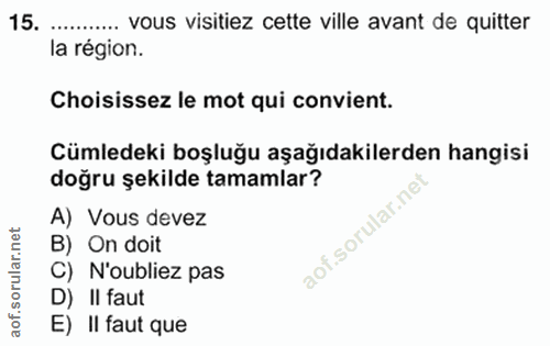 Soru 15