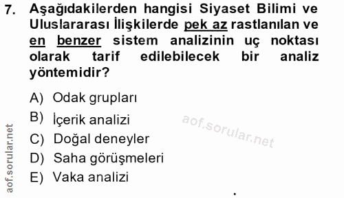Soru 7