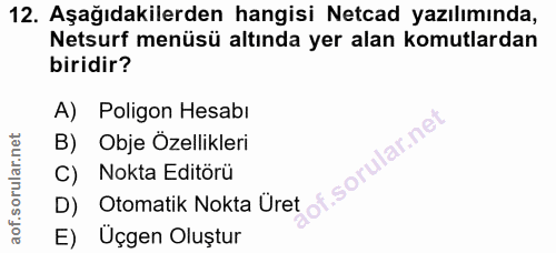 Soru 12
