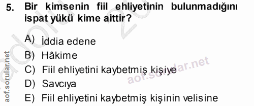 Soru 5