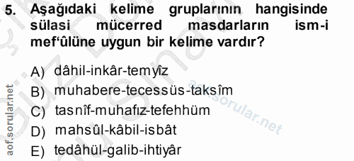 Soru 5