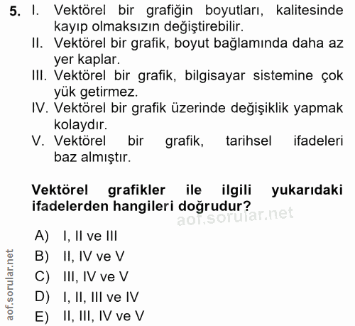 Soru 5
