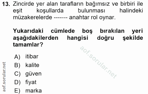 Soru 13