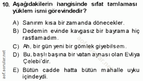 Soru 10