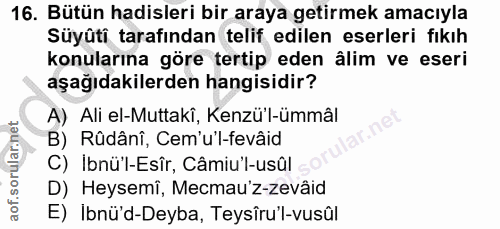 Soru 16