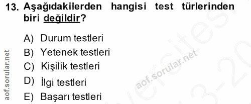 Soru 13