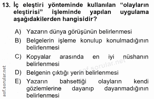 Soru 13