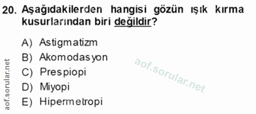 Soru 20