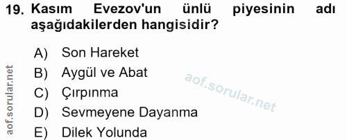 Soru 19
