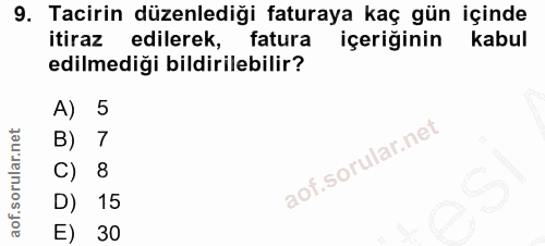Soru 9