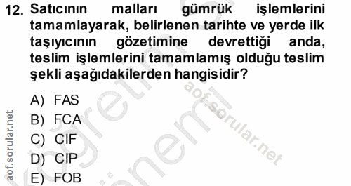 Soru 12