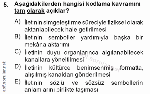 Soru 5