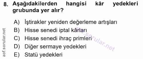 Soru 8