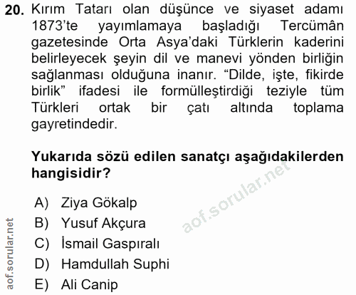 Soru 20