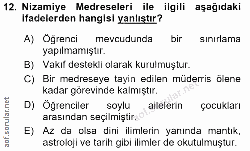 Soru 12
