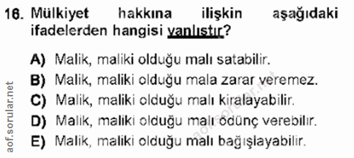 Soru 16