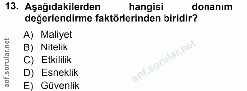 Soru 13