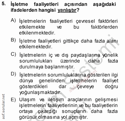 Soru 5