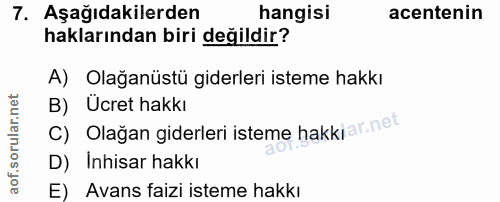 Soru 7