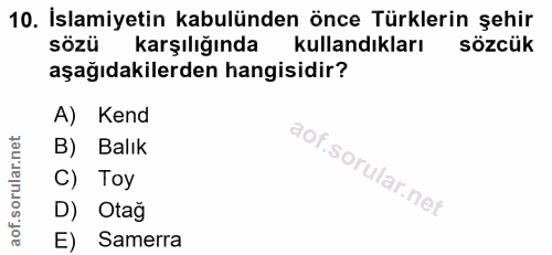 Soru 10