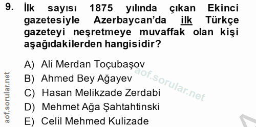 Soru 9