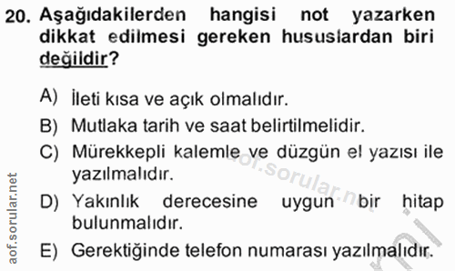 Soru 20