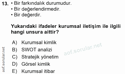 Soru 13