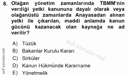 Soru 8