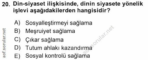 Soru 20