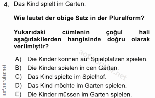 Soru 4