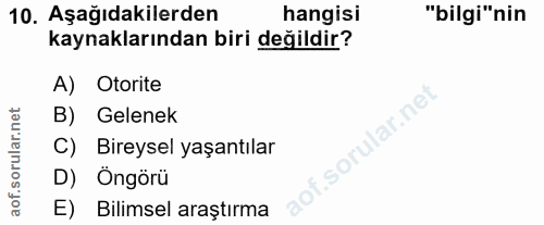Soru 10