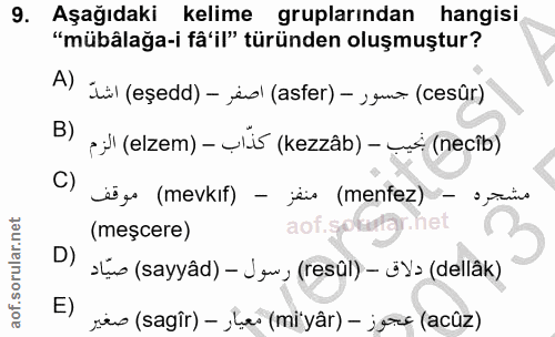 Soru 9