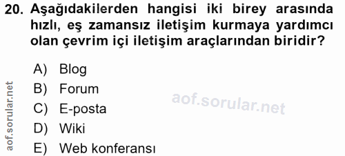 Soru 20