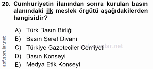 Soru 20