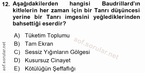 Soru 12