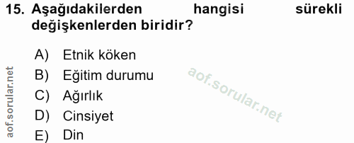 Soru 15