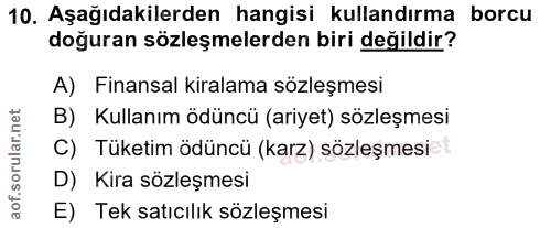 Soru 10