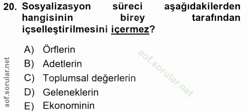 Soru 20